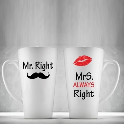 Latte Mr&Mrs bögrék