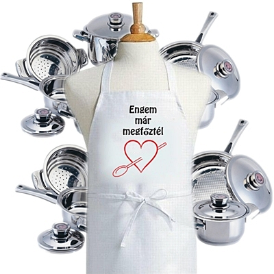 Engem má rmegfőztél kötény