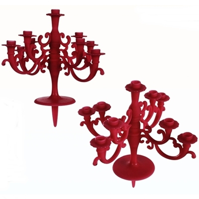 Gyertyatartó a tortán