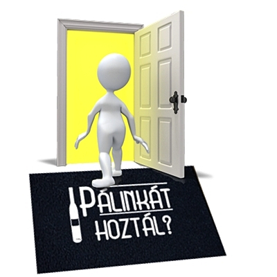 Pálinkát hoztál lábtörlő