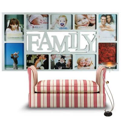 Képkeret Family Fehér