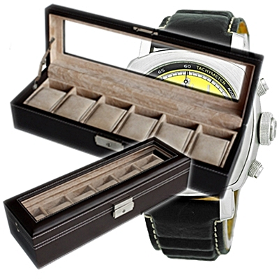 Prestige óratartó varott 6db-os csokibarna