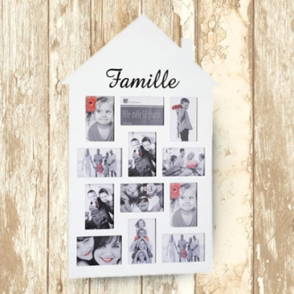 Family ház képkeret 12db képhez