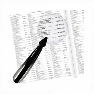 Nagyító Led lámpával