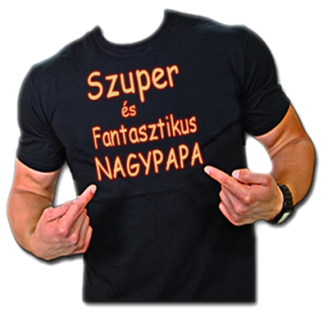 Szuper nagypapa póló