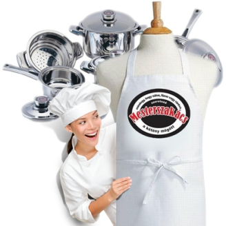 Mesterszakács kötény