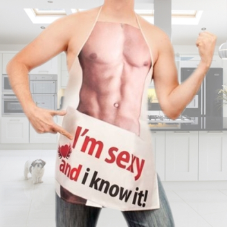 Szexi kötény Férfiaknak