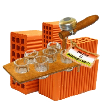 Kőműves pálinkakínáló fa