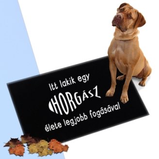 Horgász lábtörlő