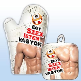 Egy szex Isten vagyok edényfogó szett