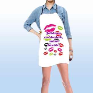 Jobban csókolok mint főzök kötény